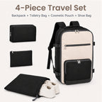 4 Pcs Travel Backpack Set