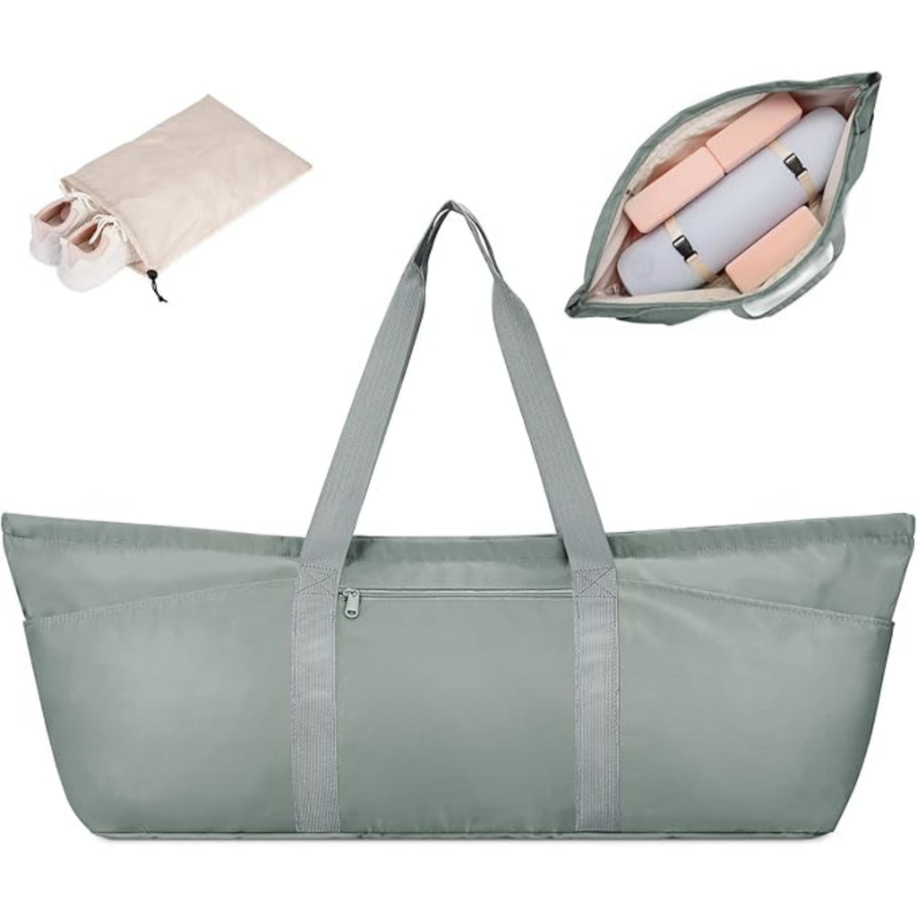 Gym Duffle Bag With Yoga Mat Straps Inside