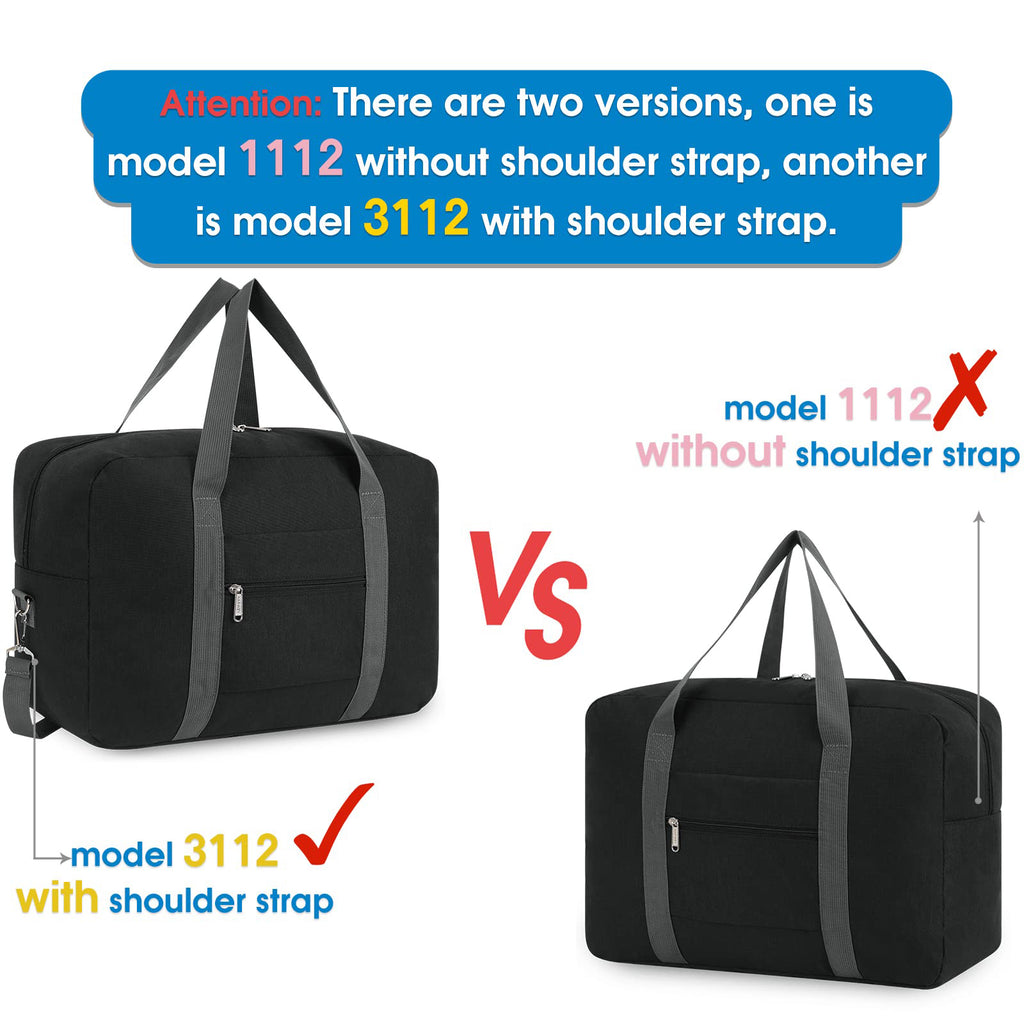 Thick Personal Item Duffel Bag, Under Seat Bag for Spirit & Frontier