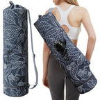 Yoga Mat Carrier with Multi-Functional Storage Pockets