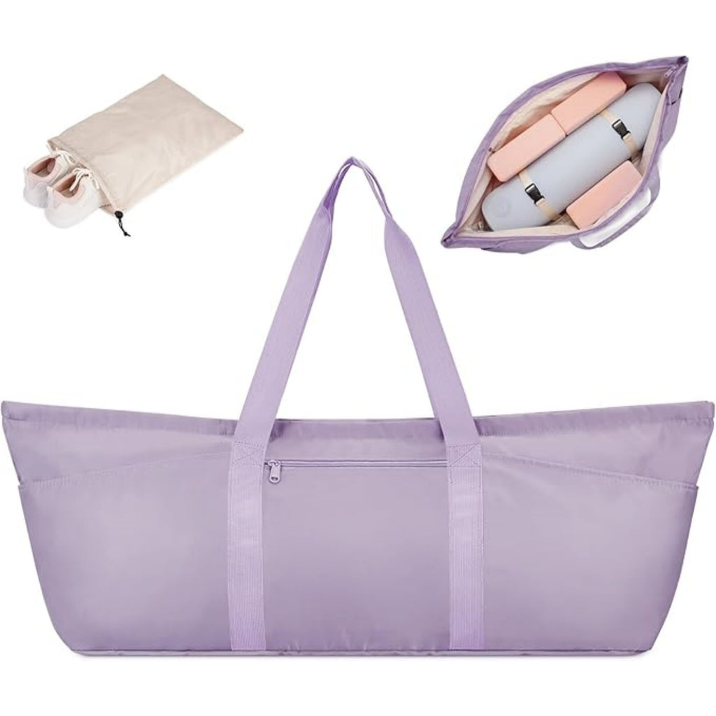 Gym Duffle Bag With Yoga Mat Straps Inside