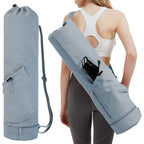Yoga Mat Bag with Water Bottle Pocket and Wet Pocket