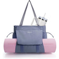 Yoga Mat Bag Tote Yoga Gym Bags with Waterproof Wet Pocket & Hook-and-loop