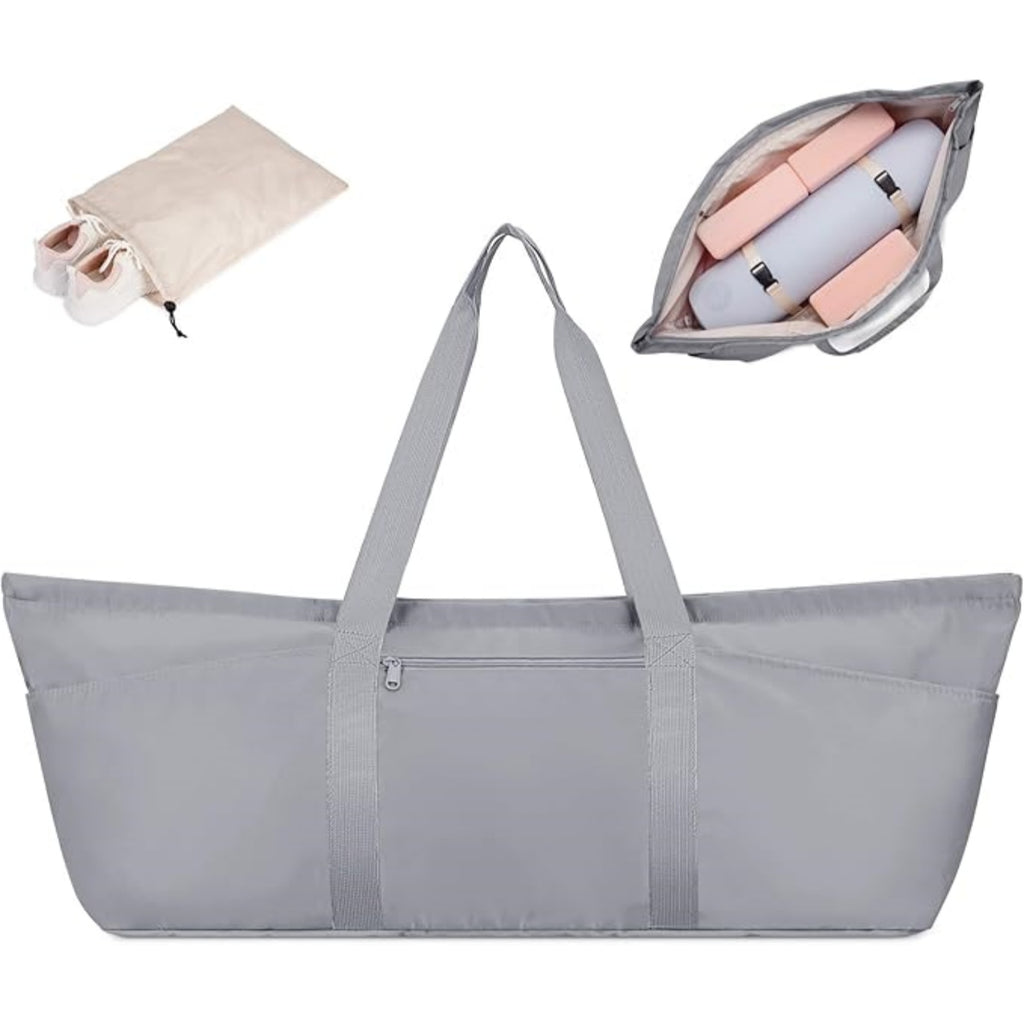 Gym Duffle Bag With Yoga Mat Straps Inside