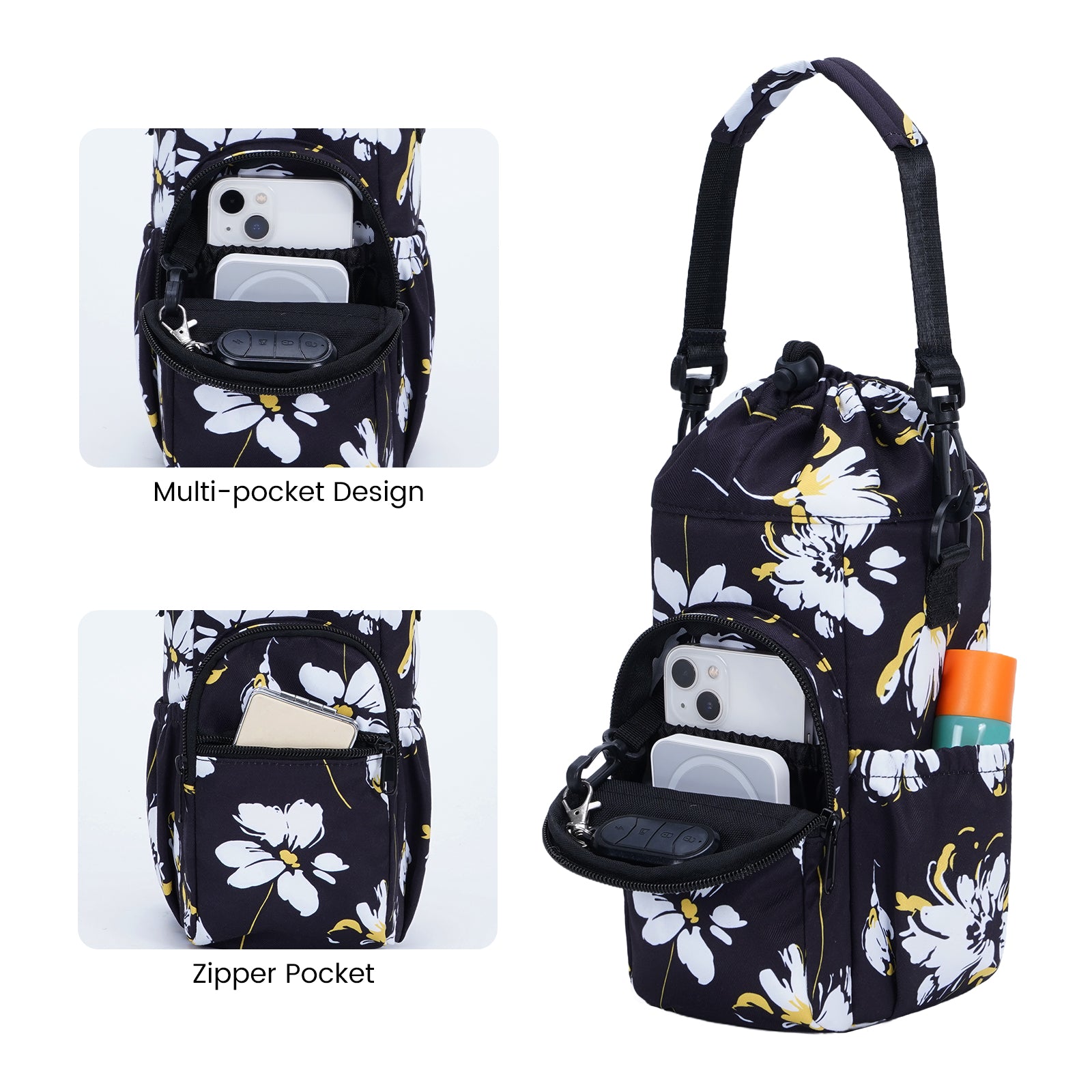 Insulated Water Bottle Holder for 32oz 40oz Bottles