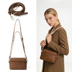 Retro Leather Crossbody Bag