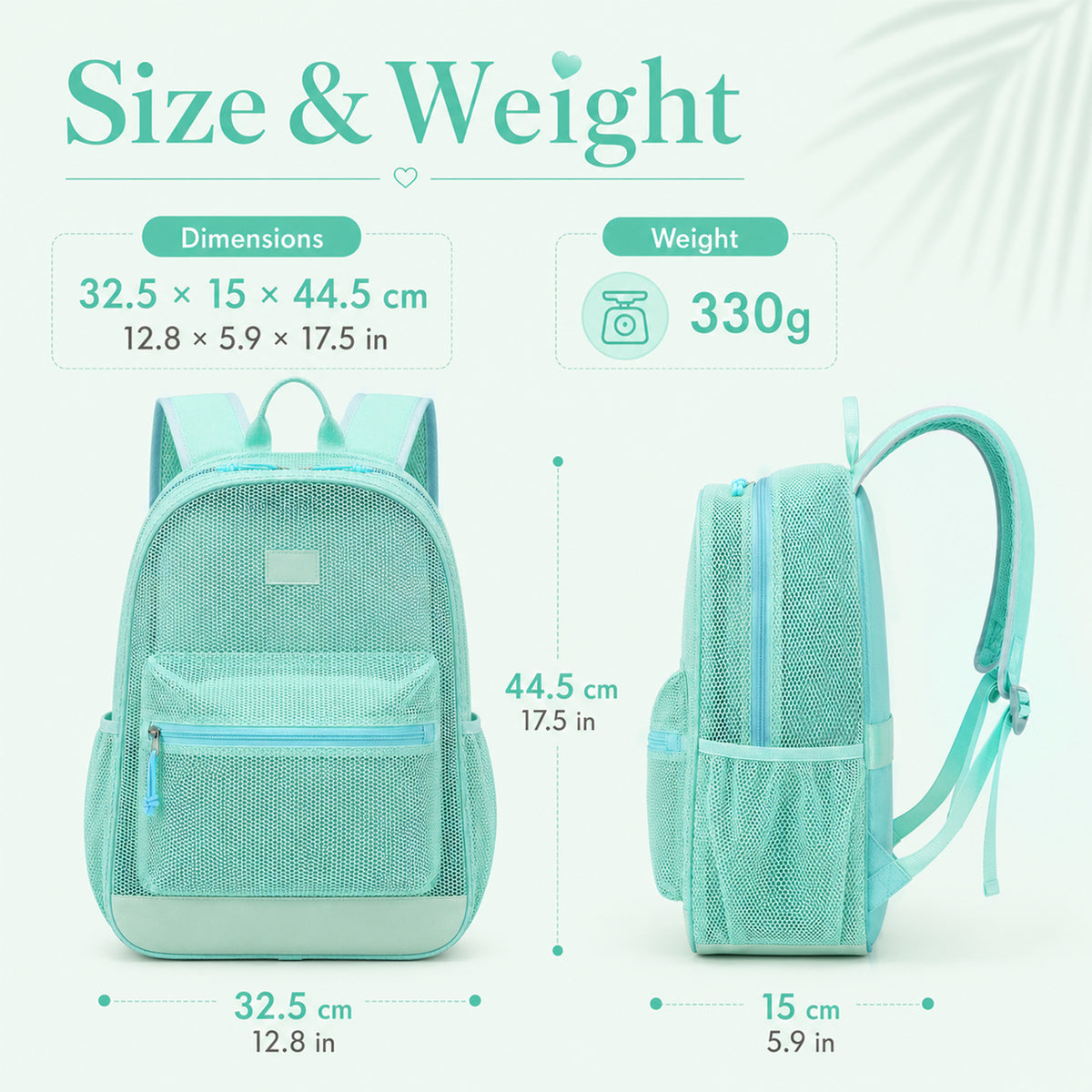 Lightweight Mesh Backpack