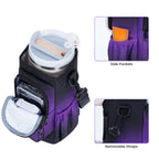 Gradient Insulated Tumbler Carrier with Handle Cutout & Detachable Strap
