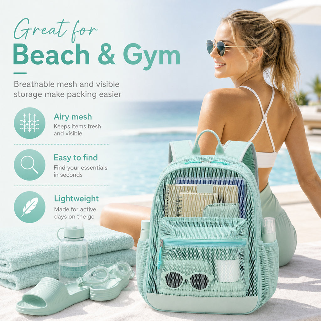 Lightweight Mesh Backpack