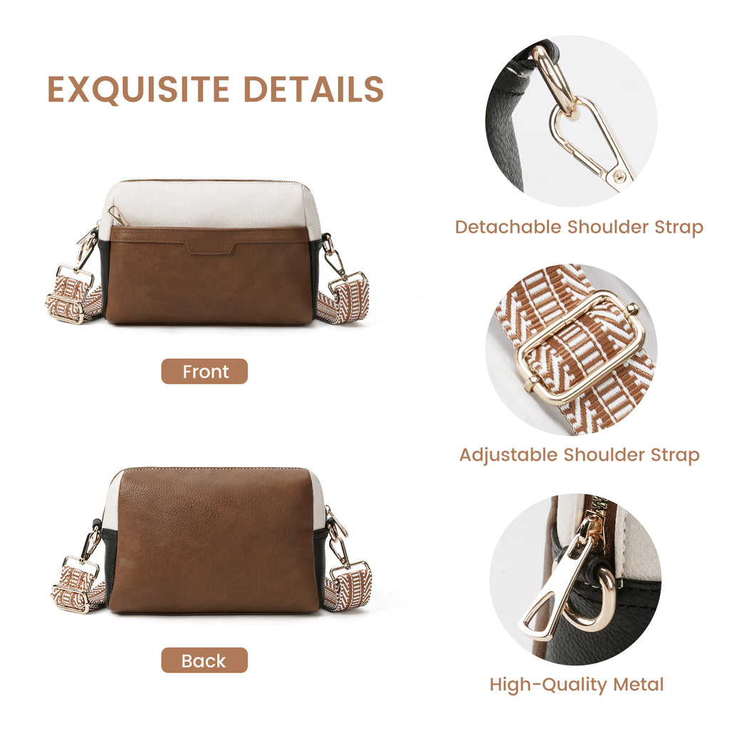Retro Leather Crossbody Bag
