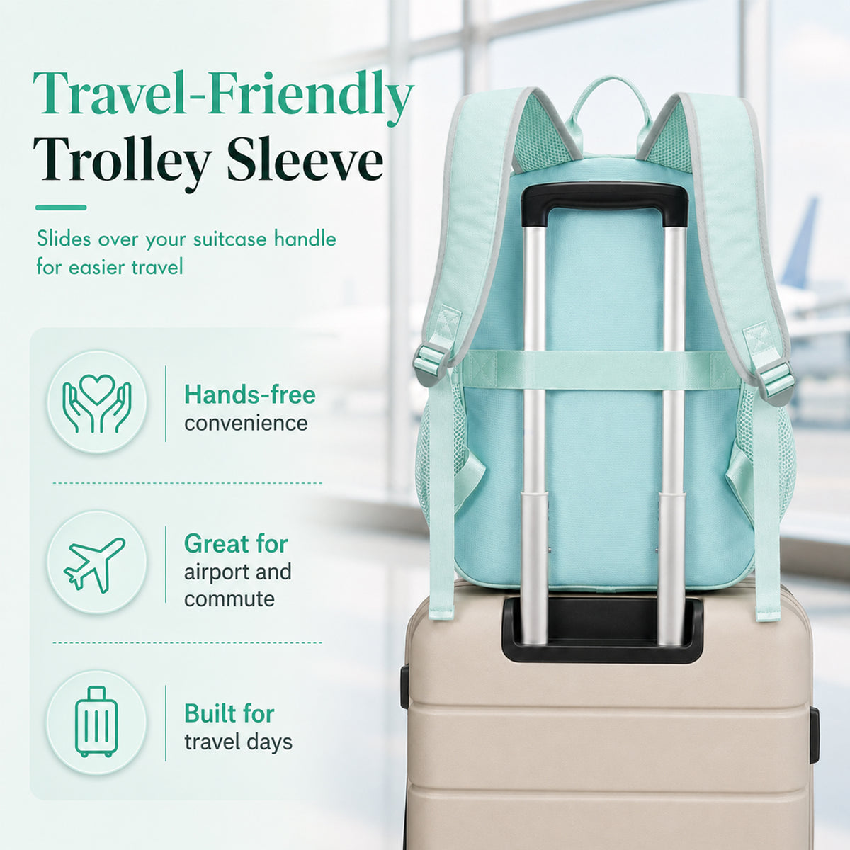 Lightweight Mesh Backpack