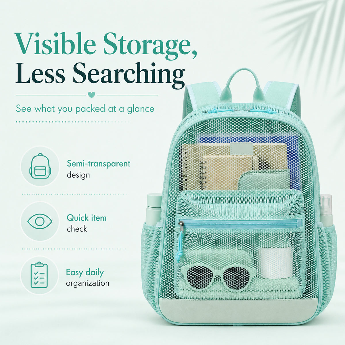 Lightweight Mesh Backpack