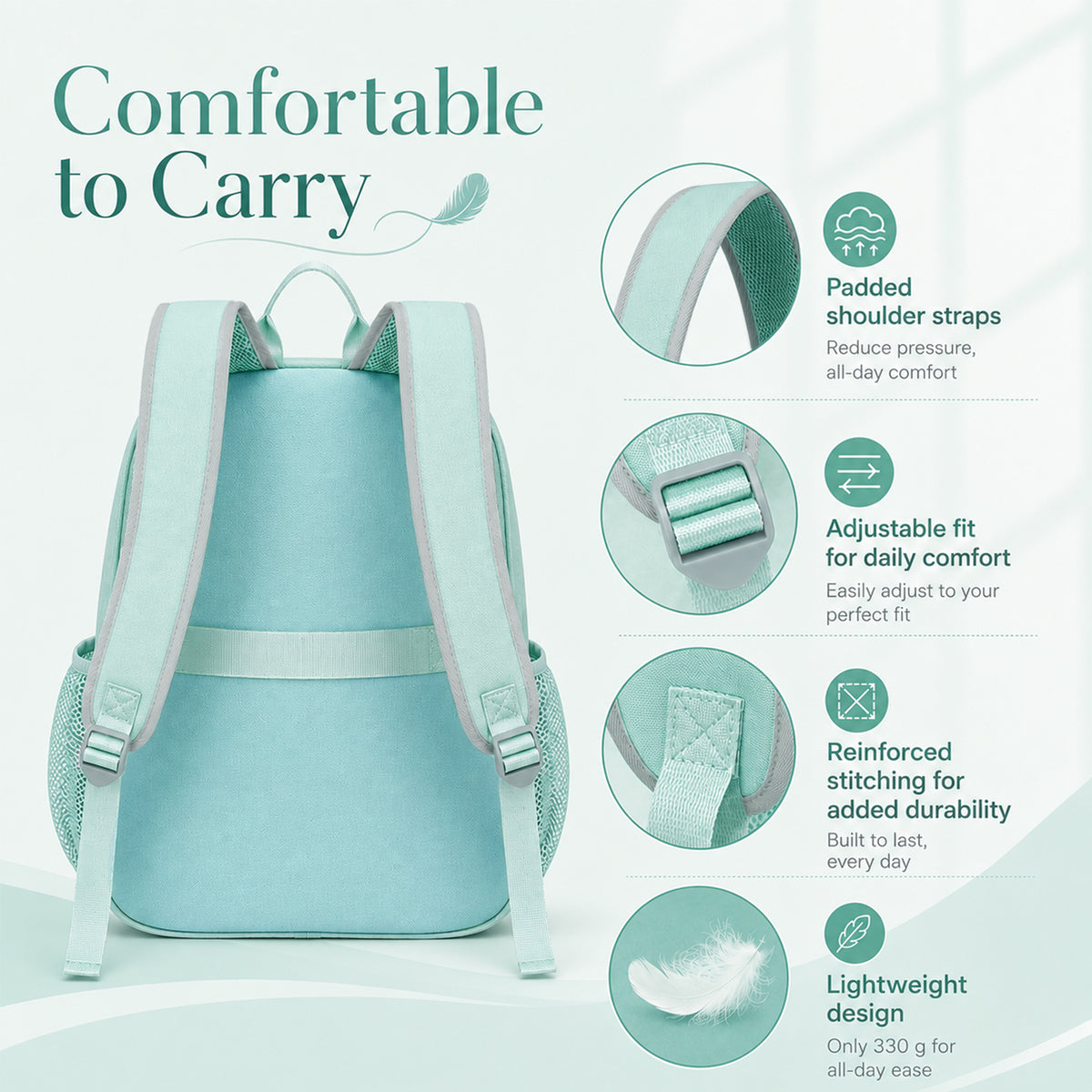 Lightweight Mesh Backpack