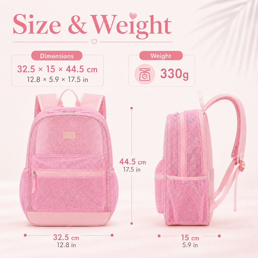Lightweight Mesh Backpack