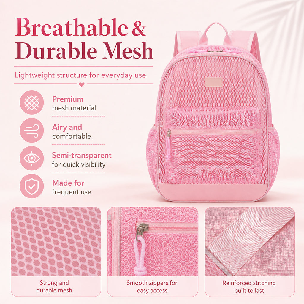 Lightweight Mesh Backpack