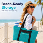 Mesh Tote Beach Bag
