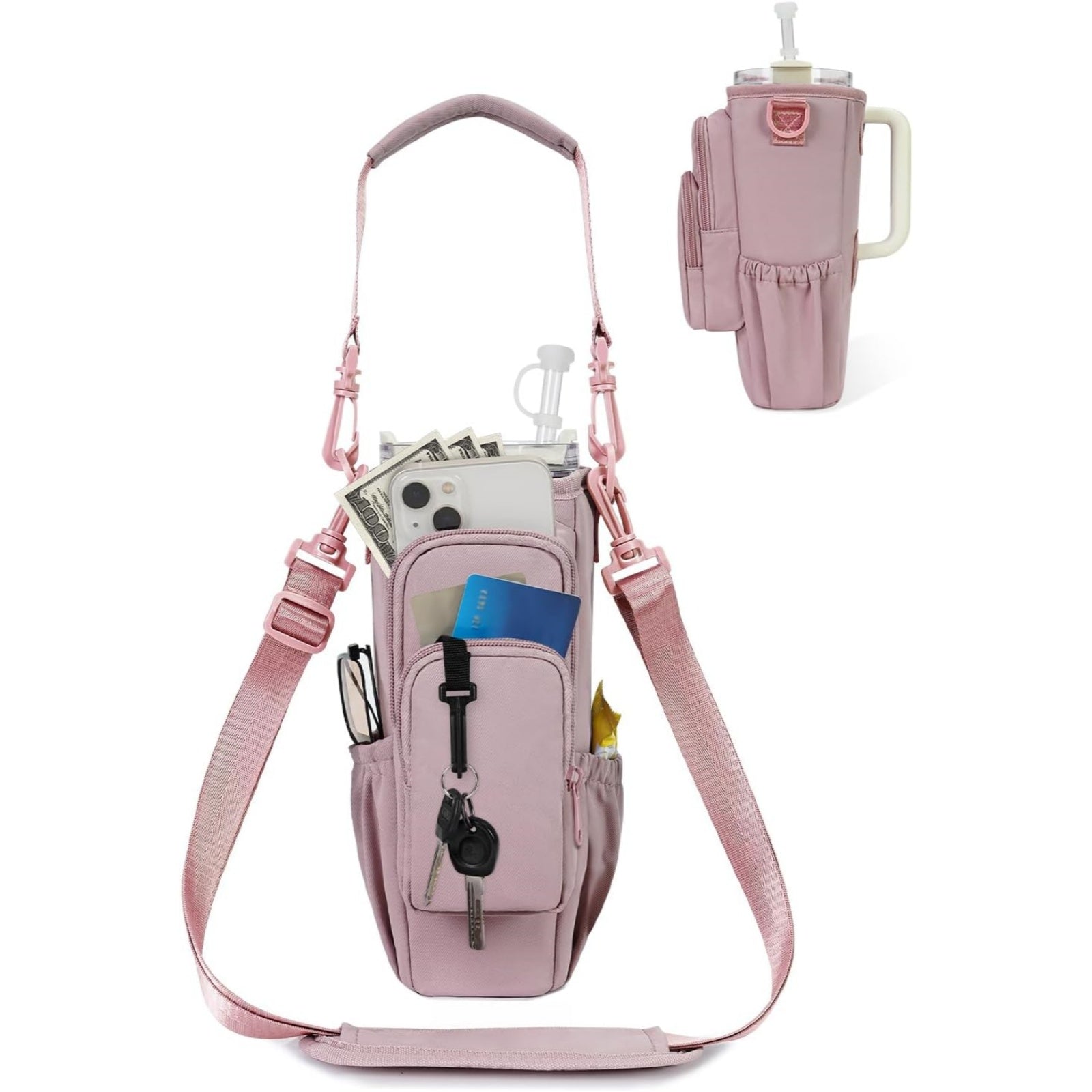 Water Bottle Carrier Bag for 40oz Tumbler