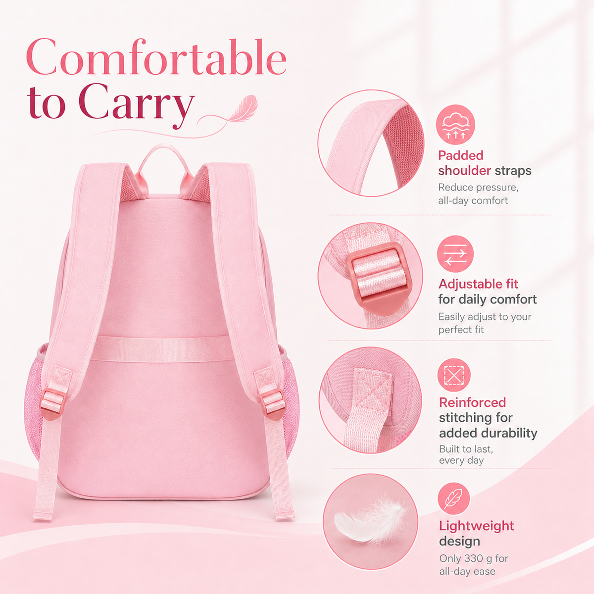 Lightweight Mesh Backpack