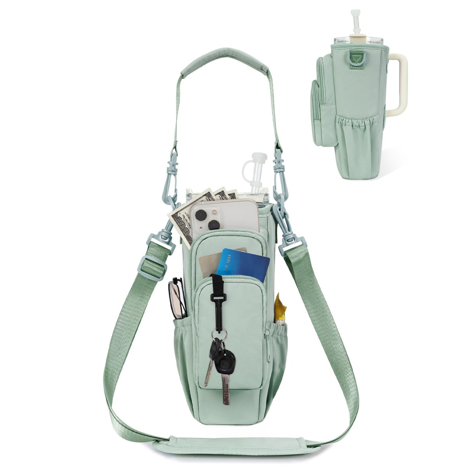 Water Bottle Carrier Bag for 40oz Tumbler