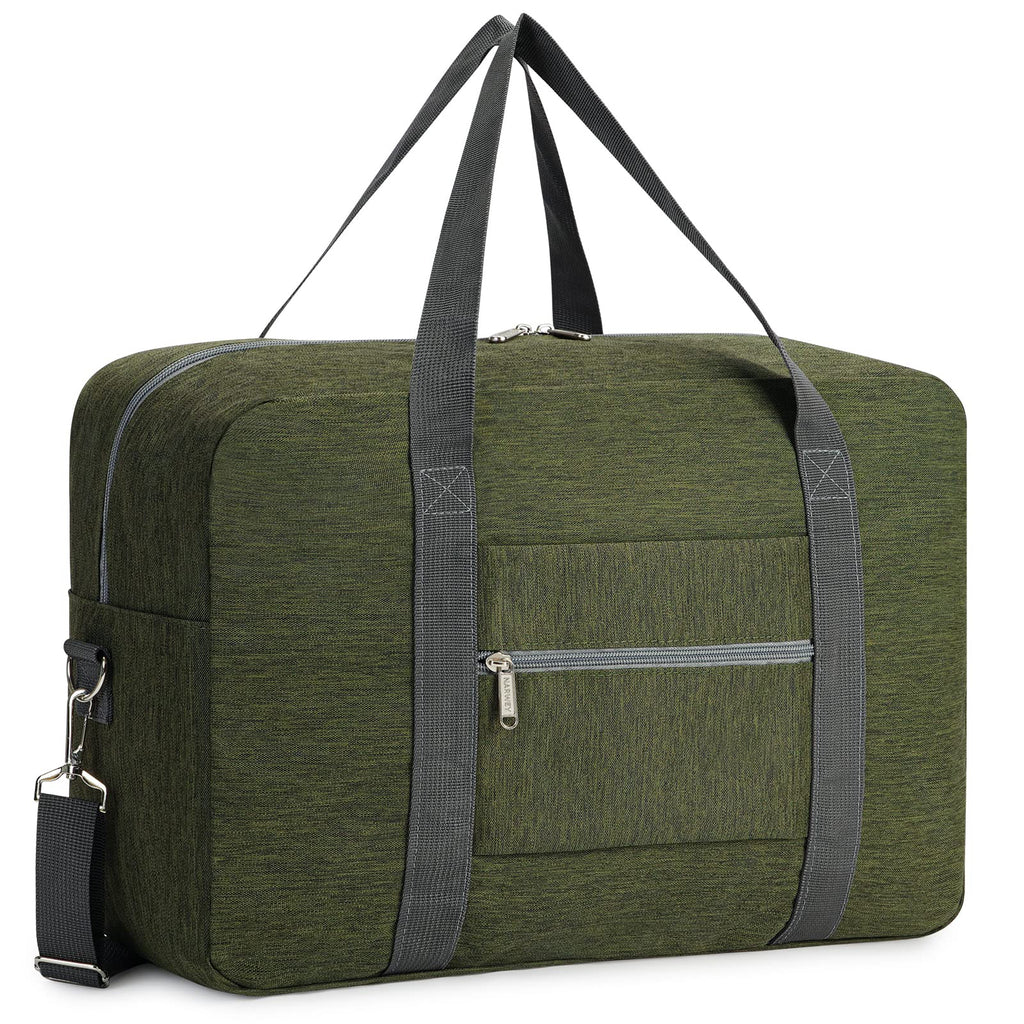 Thick Shape-Retaining Travel Duffle Bag, Airline Personal Item Under Seat Bag