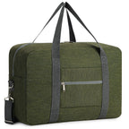 Thick Shape-Retaining Travel Duffle Bag, Airline Personal Item Under Seat Bag
