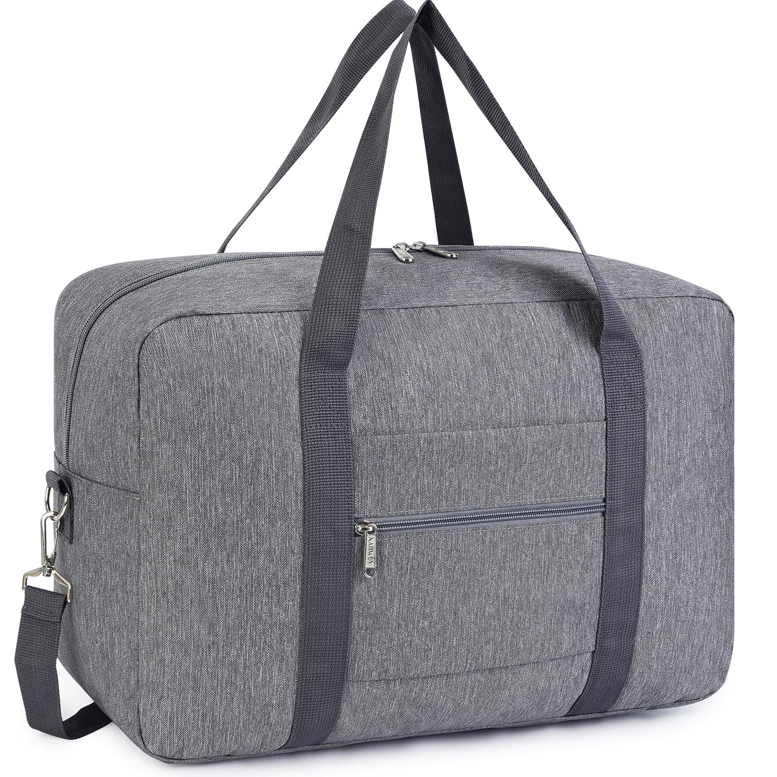 Thick Shape-Retaining Travel Duffle Bag, Airline Personal Item Under Seat Bag