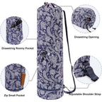 Yoga Mat Carrier with Multi-Functional Storage Pockets