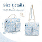 Floral Insulated Lunch Bag