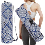 Yoga Mat Carrier with Multi-Functional Storage Pockets