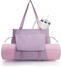 Yoga Mat Bag Tote Yoga Gym Bags with Waterproof Wet Pocket & Hook-and-loop