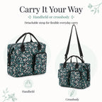 Floral Insulated Lunch Bag