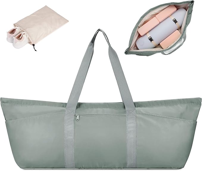 Gym Duffle Bag With Yoga Mat Straps Inside