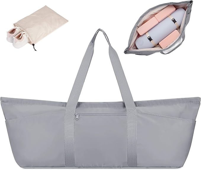 Gym Duffle Bag With Yoga Mat Straps Inside