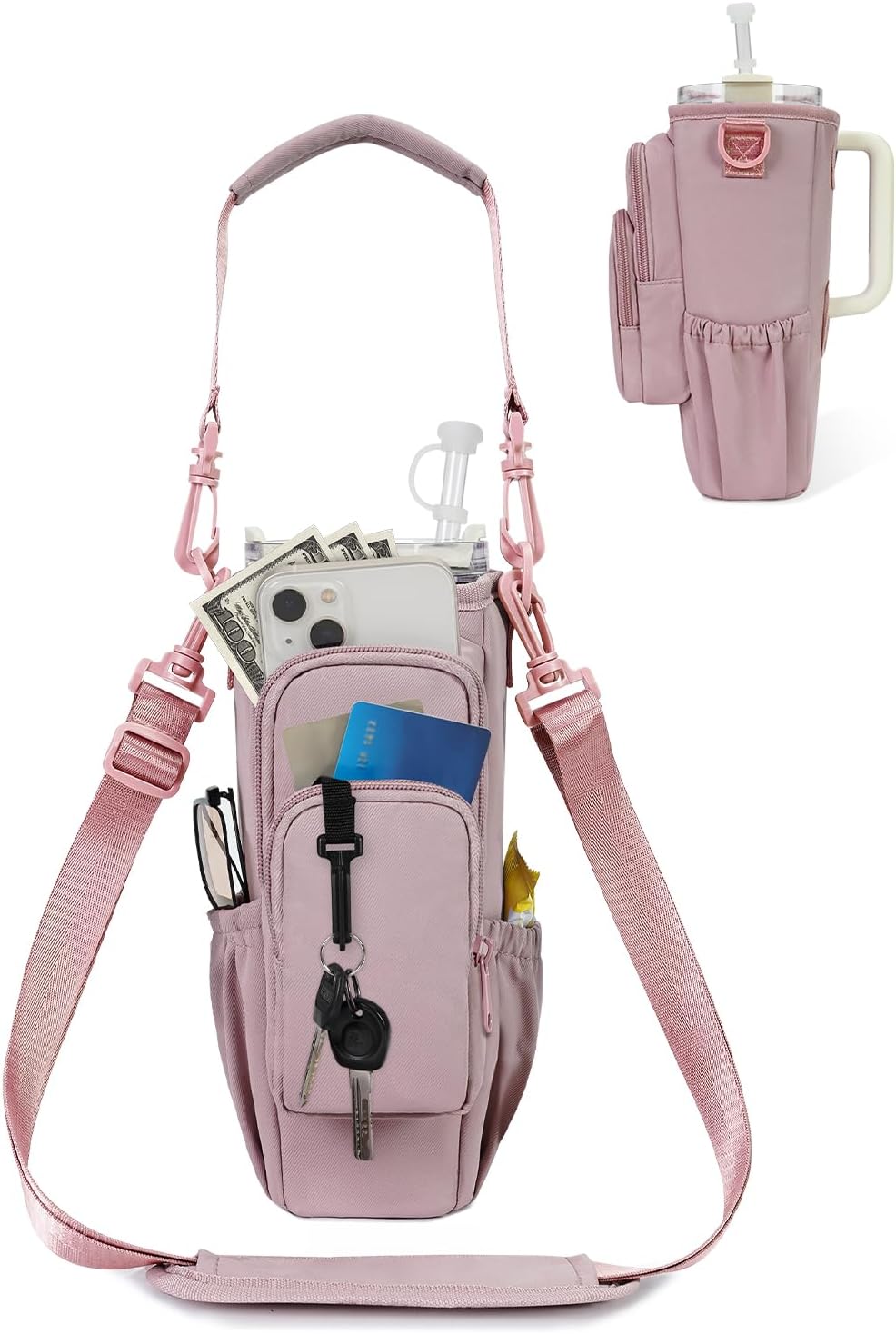 Water Bottle Carrier Bag for 40oz Tumbler