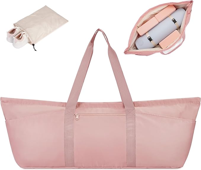 Gym Duffle Bag With Yoga Mat Straps Inside