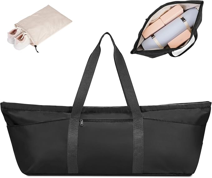 Gym Duffle Bag With Yoga Mat Straps Inside