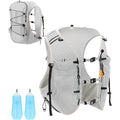 Running Phone Holder Vest with Water Bottle Pocket - Reflective Hydration Vest
