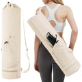 Yoga Mat Bag with Water Bottle Pocket and Wet Pocket