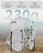 Running Phone Holder Vest with Water Bottle Pocket - Reflective Hydration Vest