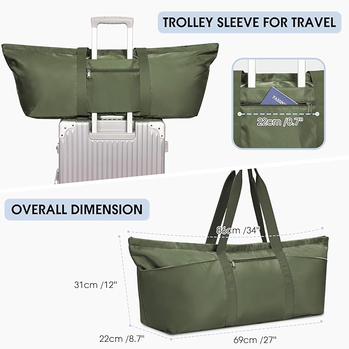 Gym Duffle Bag With Yoga Mat Straps Inside