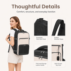 4 Pcs Travel Backpack Set