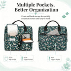 Floral Insulated Lunch Bag