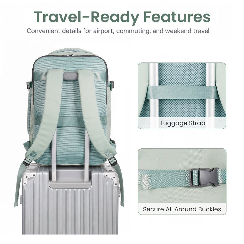 4 Pcs Travel Backpack Set