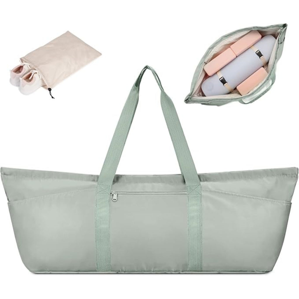 Gym Duffle Bag With Yoga Mat Straps Inside