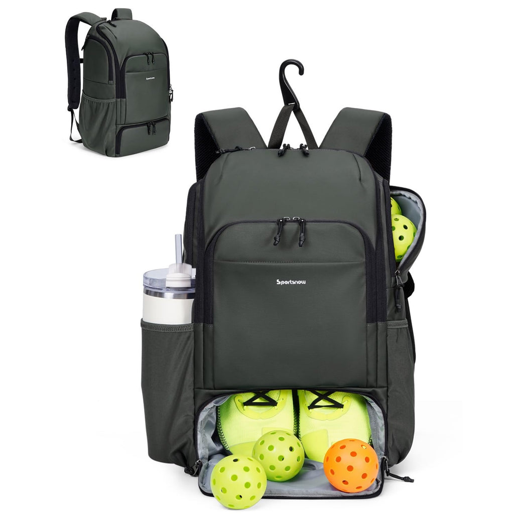 Pickleball Backpack with Shoe Compartment