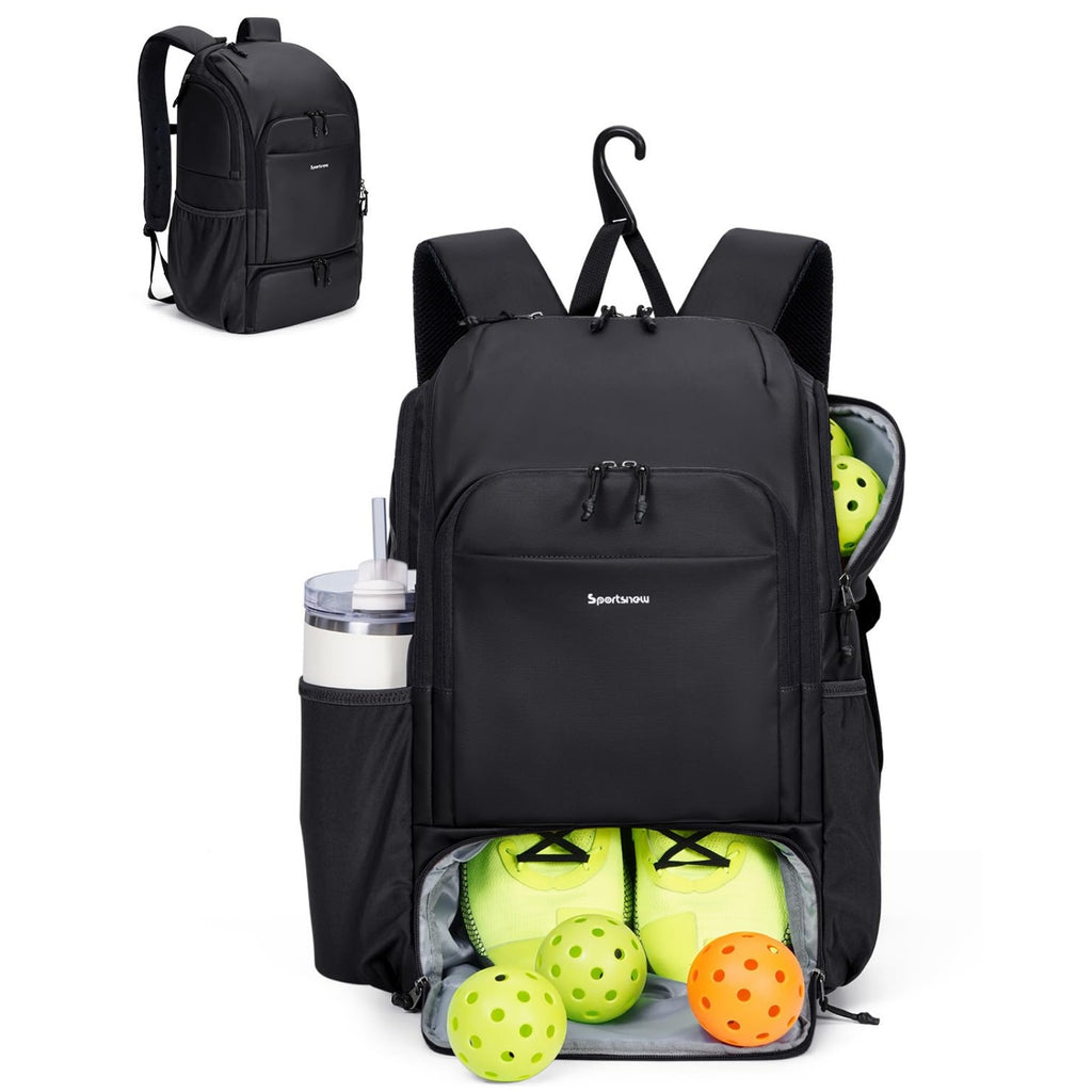 Pickleball Backpack with Shoe Compartment