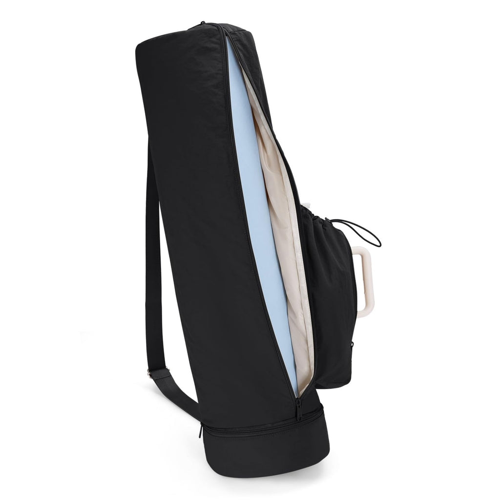 Yoga Mat Bag Puffy Water Resistant with Wet Dry Separation Pocket