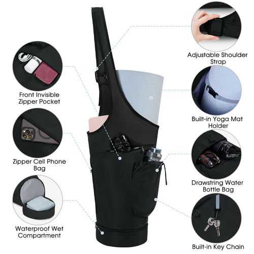 Foldable Gym Yoga Mat Bag
