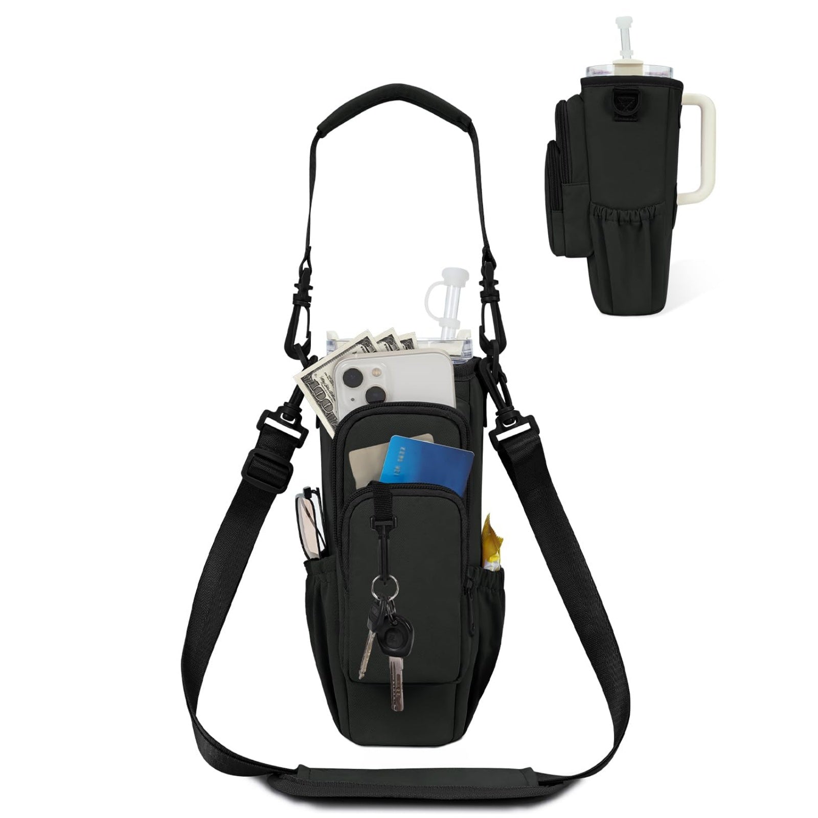 Water Bottle Carrier Bag for 40oz Tumbler