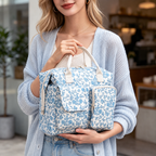 Floral Insulated Lunch Bag